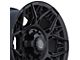4Play 4PS60 Satin Black 6-Lug Wheel; 17x9; 0mm Offset (05-15 Tacoma)