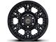 4Play 4PS60 Satin Black 6-Lug Wheel; 17x9; 0mm Offset (05-15 Tacoma)
