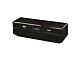 60-Inch Aluminum Flush Mount Tool Box; Black (Universal; Some Adaptation May Be Required)