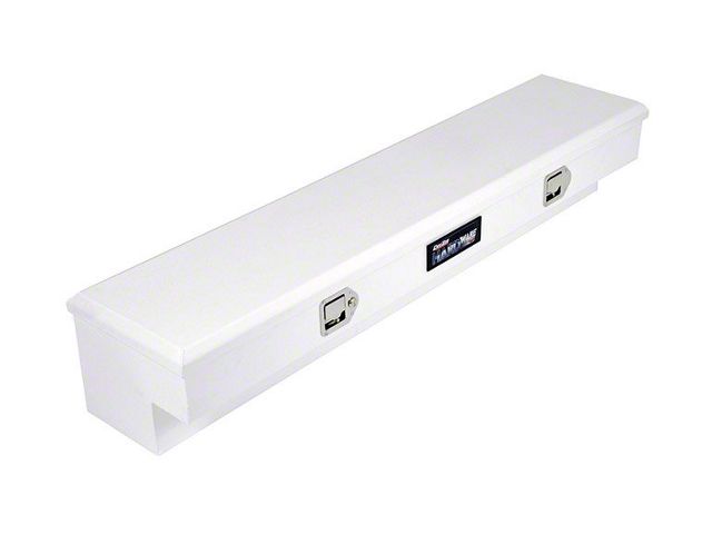60-Inch HARDware Series Side Mount Tool Box; White (Universal; Some Adaptation May Be Required)