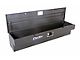 68-Inch Padlock Side Mount Tool Box; Textured Black (Universal; Some Adaptation May Be Required)