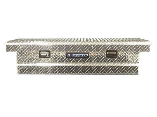 70-Inch Aluminum Economy Crossover Tool Box; Brite (Universal; Some Adaptation May Be Required)