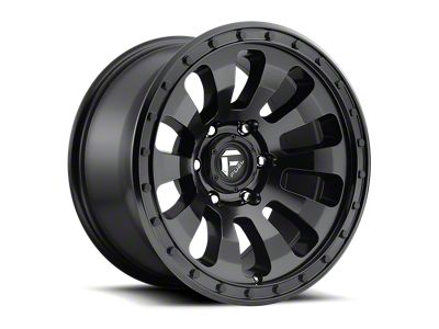 Fuel Wheels Tactic Matte Black 6-Lug Wheel; 20x9; 1mm Offset (22-24 Tundra)