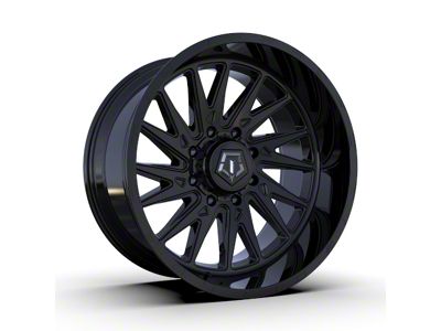 TIS 547B Gloss Black 6-Lug Wheel; 22x10; -19mm Offset (22-24 Tundra)