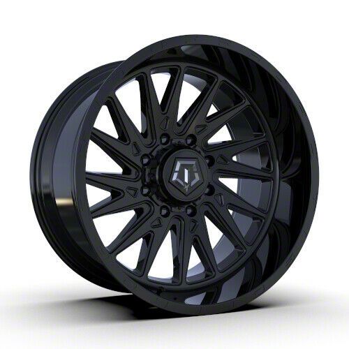 Tis Sierra 1500 547b Gloss Black 6 Lug Wheel 22x12 44mm Offset 547b 14 18 Sierra 1500