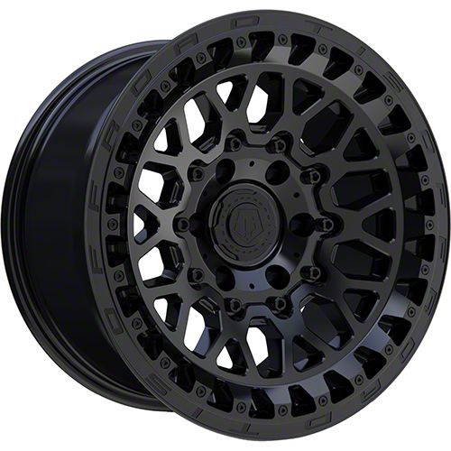 TIS Ranger 555SB Satin Black 6-Lug Wheel; 17x9; -12mm Offset 555SB ...