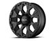 HELO HE878 Satin Black 6-Lug Wheel; 18x9; -12mm Offset (05-15 Tacoma)