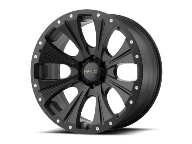 HELO HE904 Satin Black 6-Lug Wheel; 17x9; 0mm Offset (16-23 Tacoma)