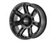 HELO HE904 Satin Black 6-Lug Wheel; 18x9; 0mm Offset (05-15 Tacoma)