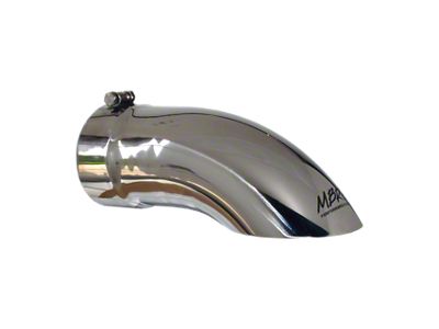 MBRP Turn Down Exhaust Tip; 5-Inch; Polished (Fits 5-Inch Tailpipe)