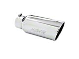 MBRP 7-Inch Angled Rolled End Exhaust Tip; Polished (Fits 5-Inch Tailpipe)