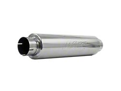 MBRP Pro Series Quiet Tone Muffler; 4-Inch Inlet/4-Inch Outlet (Universal; Some Adaptation May Be Required)
