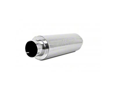MBRP Armor Plus Quiet Tone Muffler; 5-Inch Inlet/5-Inch Outlet (Universal; Some Adaptation May Be Required)