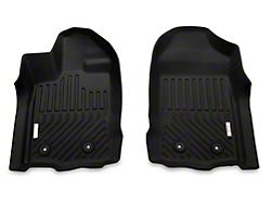 Proven Ground Precision Molded Front and Rear Floor Liners; Black (19-22 Ranger SuperCrew)