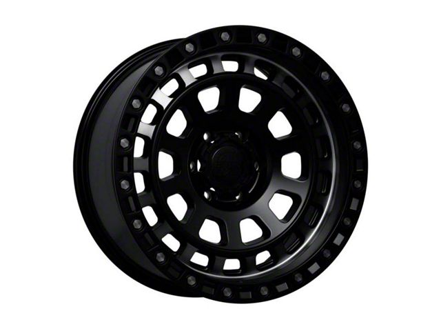 American Outlaw Wheels Maverick Satin Black 6-Lug Wheel; 17x8.5; -10mm Offset (16-23 Tacoma)