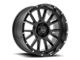 Wicked Offroad W907 Satin Black Milled 6-Lug Wheel; 20x10; -24mm Offset (21-23 Bronco, Excluding Raptor)