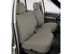 Covercraft SeatSaver Second Row Seat Cover; Misty Gray; With Solid Bench Seat, 3-Adjustable Headrests, Fold-Down Armrest and Cupholders (19-22 Ranger SuperCrew)