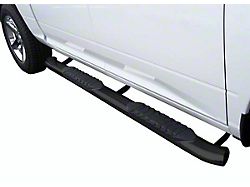5-Inch Premium Oval Side Step Bars; Semi-Gloss Black (19-22 Ranger SuperCab)