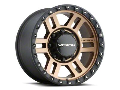 Vision Off-Road Manx 2 Bronze 6-Lug Wheel; 20x9; 12mm Offset (16-23 Tacoma)