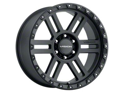 Vision Off-Road Manx 2 Satin Black 6-Lug Wheel; 20x9; 0mm Offset (16-23 Tacoma)