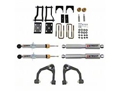 Belltech Lowering Kit with Street Performance Shocks; 2-Inch Front / 4-Inch Rear (19-22 2WD Ranger)