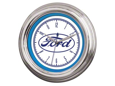 Ford LED Clock