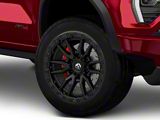 Fuel Wheels Rebel Matte Black 6-Lug Wheel; 20x9; 1mm Offset (23-26 Canyon)