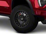 Black Rhino Axle Matte Black 6-Lug Wheel; 17x9.5; 6mm Offset (23-26 Canyon)