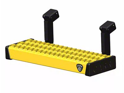 Carr MAXgrip Side Step; Safety Yellow (05-21 Frontier)