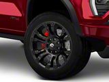 Fuel Wheels Vapor Matte Black 6-Lug Wheel; 20x9; 2mm Offset (23-26 Canyon)