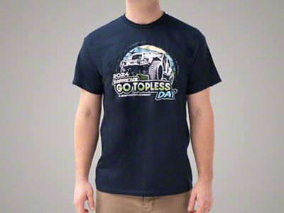 Go Topless Day 2024 Official Event T-Shirt