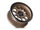 Lock Off-Road 50Cal Matte Desert Bronze with Matte Black Ring 6-Lug Wheel; 20x9; 0mm Offset (2024 Tacoma)