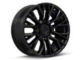 Fuel Wheels Rebar Blackout 6-Lug Wheel; 20x9; 20mm Offset (21-26 Yukon)
