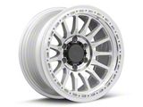 Relations Race Wheels RR7-H Flow Form Brushed Aluminum 6-Lug Wheel; 17x8.5; -12mm Offset (15-20 Yukon)