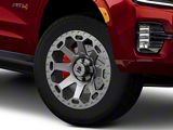 Mammoth Synister Charcoal 6-Lug Wheel; 20x9; -6mm Offset (21-26 Yukon)