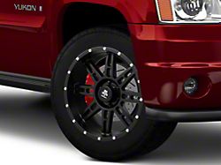 Mammoth Vader Beadlock Matte Black 6-Lug Wheel; 20x9; -6mm Offset (07-14 Yukon)