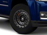Mammoth Turbine Satin Black 6-Lug Wheel; 17x8.5; -6mm Offset (15-20 Yukon)