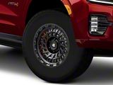 Mammoth Turbine Satin Black 6-Lug Wheel; 17x8.5; -6mm Offset (21-26 Yukon)