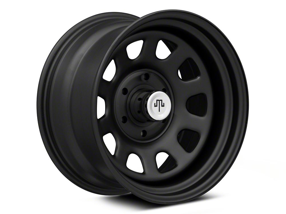 Mammoth D Window Matte Black 6-Lug Wheel; 17x9; -6mm Offset (15-20 ...