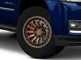 Black Rhino Raid Matte Bronze 6-Lug Wheel; 17x8.5; 0mm Offset (15-20 Yukon)