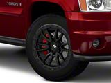 Fuel Wheels Rebel Matte Black 6-Lug Wheel; 20x9; 1mm Offset (07-14 Yukon)