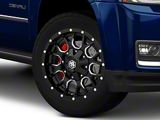 Mayhem Wheels Warrior Black Milled 6-Lug Wheel; 20x9; 0mm Offset (15-20 Yukon)