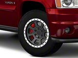 Rovos Wheels Kalahari Matte Black with Machined Lip 6-Lug Wheel; 18x9; -6mm Offset (07-14 Yukon)