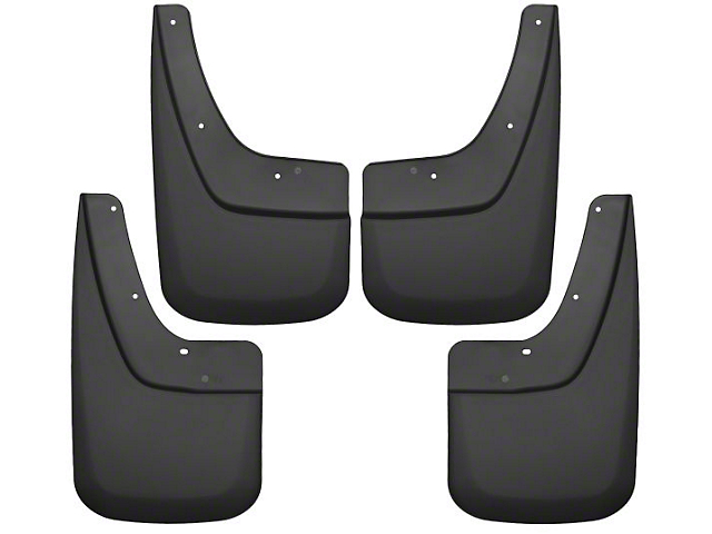 Husky Liners Mud Guards; Front and Rear (15-19 Sierra 2500 HD SRW)