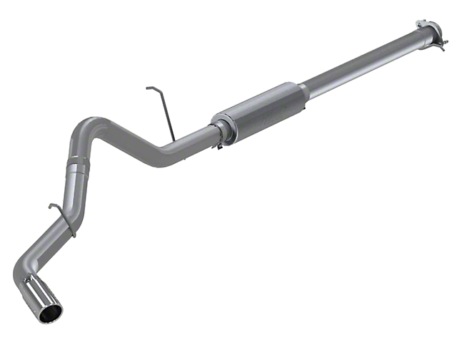 MBRP 3.50-Inch XP Series Single Exhaust System with Polished Tip; Side Exit (11-19 6.0L Sierra 2500 HD)