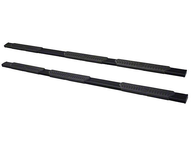R5 M-Series Wheel-to-Wheel Nerf Side Step Bars; Black (07-19 Sierra 2500 HD Extended/Double Cab w/ 6.50-Foot Standard Box)
