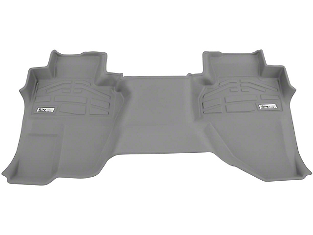 Wade Sure-Fit Second Row Floor Liner; Gray (15-19 Sierra 2500 HD Double Cab)