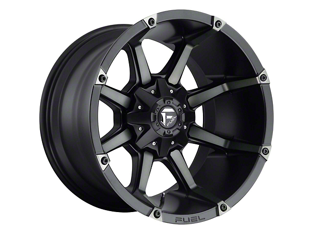 Fuel Wheels Coupler Matte Black Double Dark Tint 8-Lug Wheel; 18x9; 20mm Offset (03-09 RAM 2500)