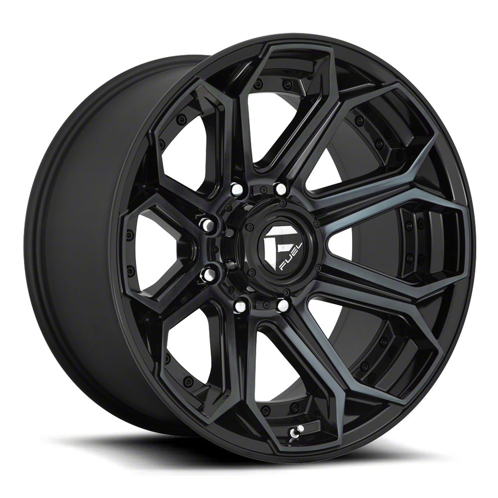 Fuel Wheels RAM 3500 Siege Gloss Machined Double Dark Tint 8Lug Wheel