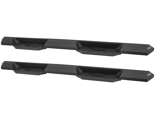 HDX Xtreme Nerf Side Step Bars; Textured Black (07-19 Silverado 2500 HD Extended/Double Cab)